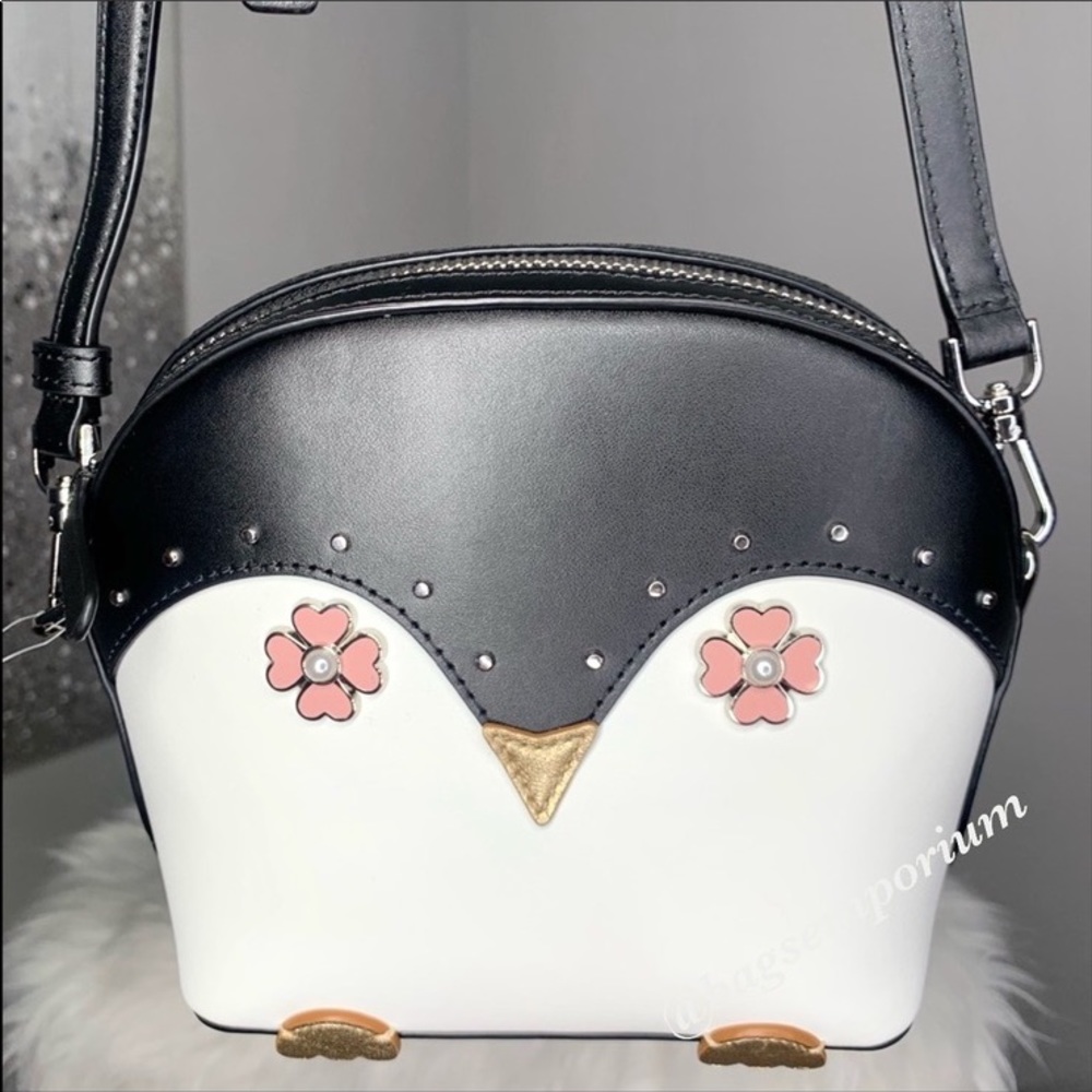 Kate Spade Frosty Penguin Crossbody Bag - Picture 3 of 8